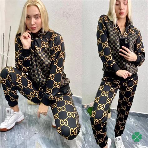 gucci tracksuit womens cheap|gucci jogging suit women.